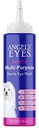 ANGELS 'EYES wielozadaniowe sterylne mycie oczu 4 oz oczyszczacz oczu i płukanie, Tear Splain Reducer alergii, Delibers, Mucus, podrażnienie i łzawienie oczu dla wszystkich psów z kwasem borowym