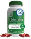 Zdrowie Thru Nutrition Ubichinol 200mg 30 Softgels jako Kaneka QH Reduced CoQ- 10 Reduced 124; Stabilizacja - 3. strona Tested 124; Zwiększona dostępność biologiczna 124; Kardioviral & Mitochondria Function Support