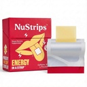 NuStrips ™ Fast- Rozpuszczanie energii Strips z 50mg kofeiny, L- Theanine & Witamina B12 - Natychmiastowa energia i koncentracja Bez Jitters lub Crash - Działa szybciej niż kawa - Kojąca cynamon (30 Pack)