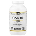 CoQ10 100 mg, Koenzym Q10 Ubichinon USP z Bioperine Black Pepper do zwiększenia wchłaniania, Wspiera Mitochondrialną Funkcję *, 360 Kapsułki wegetariańskie