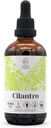 Ekstrakt z nalewki naturalnej bez alkoholu Cilantro, booster systemu immunologicznego, krople płynne wykonane z 100% liści suszonych Cilantro (4 fl oz)