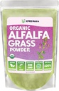 XPRS Nutra Organic Alfalfa Proszek - Premium Vegan suplement bogaty w wapń, Przeciwutleniacze, Witaminy - Suplement rolniczy dla dzieci i dorosłych - Vegan Friendly Alfalfa Leaf (16 unce)