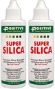 Super Silica Liquid Concentrat, 4 oz. Butelka (Opakowanie 2) - Najwyższa absorpcja, Collagen- Producing, Wspiera zdrową gęstość kości, Elastyczność stawów, Włosy skóry i paznokcie, -4 oz. Makes over 68 quarts