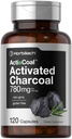 Horbäach Charcoal Pills 780mg XI124; 120 kapsułki XI124; Aktywowany Charcoal from Coconut Shells XI124; Non-GMO and gluten Free XI124; Acti- Coal