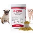 K- Plus cytrynian potasu + granulki żurawinowe dla psów i kotów - Wet- Zatwierdzone UTI & Bladder Health Support - Pomaga utrzymać równowagę moczu & funkcje nerek - granulki easy- to- use - 60 Dawki