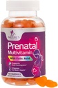 Prenatal Vitamins for Women - Pregnancy Vitamins Gummies with Folic Acid, Vitamin A, C, D3, B12, B6 - Prenatal Multivitamin Gummy for for Fetal Support, Pregnant & Nursing Women - 120 Gummies