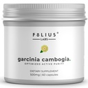 Czysta Garcinia Cambogia Extract Supplement 500mg - 100% Natural HCA Extract koncentrated to 60% - Wspiera zdrową trawienie i metabolizm - 60 Kapsułek