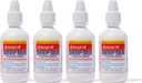 MAJOR Deep Sea Premium Saline - Nasal Moisturizing Spray for Dryness and Irritation Relief - Sodu chlorek 0,65% - 1,5 Fl. Oz (4 opakowania)