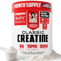 Stare szkolne laby Mikronizowane Monowodny Kreator bez Bloat BioFit ™ Probiotic - Mężczyźni i kobiety Post- Recovery Proszek dla Siła i Wydajność - 60 Słupki Unflavored