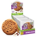 Lenny & Larry 's The Complete Cookie, Oatpeal Raisin, 16 g Protein Plant, Vegan, Non-GMO, 4 unce (Opakowanie po 12)