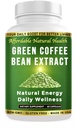 Heaven 's Gate Green Coffee Bean Extract, 100% Pure Green Coffee Bean Kapsułki, 50% Kwas chlorogenowy, 10 000 mg, 60 Kapsułek, 2 Supply Month, Non-GMO i Gluten Free, Tradycyjny suplement ziołowy