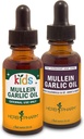 Herb Pharm Mullein Oil czosnku, 1 Oz i dzieci Mullein Oil czosnku, 1 Oz Herbal zestaw