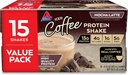 Atkins Gluten Free Protein- bogaty shake, Mocha Latte, Keto Friendly, 15 Hrabia