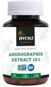 Incas Andrographis Kapsułki Max Andrograpides - 1000 mg Rozmiar podawania (120 Kapsułek) - Klinicznie badane dla układu immunologicznego Zdrowie i Nie GMO Weryfikowany przez NSF