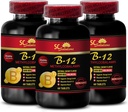 tabletki podtrzymujące odporność - METYLCOBALAMIN VITAMIN B- 12 5000 - suplement przeciwstarzeniowy dla kobiet, najlepsze suplementy energii, wytrzymałość, kapsułki podtrzymujące odporność, witamina b 12 metabolizm - 3 Bot 180