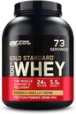 Optimum Nutrition Gold Standard 100% Whey Protein Powder, French Vanilla Creme, 5 Pound (Packaging May Vary)