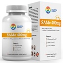 7c Sam e 400mg Supplement (S- Adenozylometionina), Witamina B6, B12 Dodano do zwiększenia skuteczności Sam- e, nastroj i komfort stawów, Wegan, Non-GMO, Gluten- Free, 60 Kapsułki Powleczone enterium
