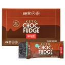 Dobrze! Przekąski Czekoladowe Fudge Keto Protein Bar, Wegan, Soy & Gluten Free, Niski cukier Meal Wymiana, 11g Wysokie białko, Naturalne zdrowe przekąski, Dla sportowców i aktywnych stylów życia, 3g Węglowodory netto, 12 Bary