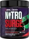 Jacked Factory X John Wick - Nitroshare Wick Pre Workout Supplement - Intensywna energia, Battle- Ready Focus, Niepowstrzymane zaangażowanie i Sheer Will - 30 Sług, Osaka Cherry Blossom