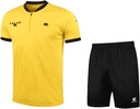 KELME Pro Soccer Sędzia Jersey Uniform Short Sleeve - Zawiera Koszulki Ref i skróty