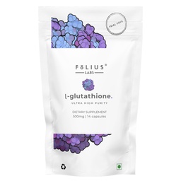 Ultra wysoka wytrzymałość L- glutation 98% Supplement - 500mg Concentrated Formula, Reduced L- glutatione Supplement - (7- Day Trial Pack)