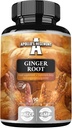 Korzeń imbirowy APOLLO 'S 500 mg, ekstrakt zawiera 5% gingeroli, 90 kapsułek wegańskich, 3 miesięczne dostawy, suplementy ziołowe imbirowe dla Digestive Comfort i wsparcia immunologicznego