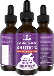 Jackson Galaxy: Bully Solution (2 oz.) - Pet Solution - Promotes Relaxation and Calmness - Can Support Bullying and Dominance - All- Natural Formula - Reiki Energy