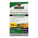 Odpowiedź natury koreański Ginseng 124; Popiera Focus & Memory Death 124; Wegan, Gluten- Free, Non-GMO & Kosher Certified Department 124; 50ct