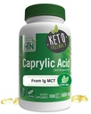 Health Thru Nutrition Capiline Acid 600mg 100 Softgels Acid 124; C8 Octanoic Acid from Pure 1g MCT Oil Acid 124; Non-GMO & Soy Free Acidum 124; Support Healthy Digestive and Intestinal Health Acid 124; Keto Friendly