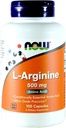 Teraz żywność Arginina 500mg, 100 Kapsułki (Opakowanie 2)
