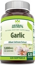 Herbal Secrets Garlic Supplement Agregat 124; 5000 Mg Per Serving Agregat 124; 120 Softgels Agregat 124; Non-GMO Agregat 124; Gluten Free Agregat 124; Made in USA