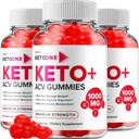 (3 Pack) Keto One Gummies Advanced Loss - ACV Gummies Maksymalna wytrzymałość, Keto One Keto Plus ACCV Zarządzanie wagą Gummies Apple Cider Ocet, Keto One Gummies Recenzje B12 Keto + ACV (180 Gummies)