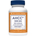 The Vitamin Shoppe AHCC 500mg - Immune System Booster & Cell Defense | Active Hexose Correlated Compound | 60 Veggie Caps | Mushroom Extract
