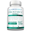 Zatwierdzony Science Prostrarex - Suplement Prostate - Saw Palmetto, 1200mg Beta- Sitosterol, Bioperine - 90 Kapsułek - 1 Miesiąc Dostawy