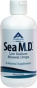 Anderson Sea M.D. Skoncentrowane krople mineralne śladowe, Jonowy suplement magnezu elektrolitu, Pomoc w skurczach mięśni, Płynny magnez i Ślad Mineralny, Łatwy do podjęcia, 8.3 fl oz, 120 Sługi