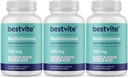 Benfotiamina 300mg (180 Kapsułek wegetariańskich) (60x3) Brak stearynianów - No Silicon Dixide - Vegan - Non GMO - Gluten Free