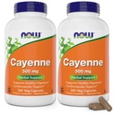 Teraz Cayenne (Capsicum annuum) 500 mg, 360 kapsułki Veg (opakowanie po 2)