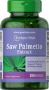 Puritan Pride Saw Palmetto Extract, wspiera funkcje moczu i promuje prostate heatlh, 180 Count