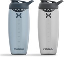 Promixx Pursuit Protein Shaker Bottle (32 oz) - Silent No- Ball Mixer, Leak- Proof Lid, BPA / BPS & Phthalate- Free ECOZEN - Easy- Clean Shaker Cup for Protein Shakes, Pre & Post- Workout Smoothies