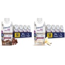 Upewnij się, że Max mleko białkowe Czekolada & Francuski Vanilla Nutrition Shakes, 30g białka, 150 kalorii, 12 Pack Bundle