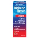Cukrzyca Tussin DM Maksymalna wytrzymałość Kaszel i Klatka piersiowa Relief płynny Syrop Kaszel, Bezpieczny dla diabetyków, Berry Flavored, 4 Fl Oz (Opakowanie 1)