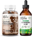 Dzikie i organiczne Ceylon Cynamonowe Gumiaki i Gymnema nalewka