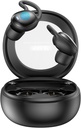 Słuchawki senne, bezprzewodowe słuchawki senne dla śpiących bocznych, mini słuchawki do snu, Ultra- cienki Bluetooth 5.4 słuchawki, wygodne niewidoczne - czarny