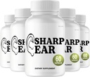 (5 opakowań) Sharp Ear - Sharp Ear Advanced Tinnitus Supplement Supplement (300 kapsułek)
