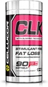 Cellucor CLK Niestymulant tłuszcz Burner do utraty wagi z CLA, Skonjuflowane kwas linolowy, Ketony malinowe, L- Karnityna, 90 Softgels