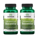 Swanson Double Strength Boswellia- Herbal Supplement Promowanie Joint Support- Ayurvedic Herb dla Joint Elastyczność i Mobility Support- Made w / Boswellia Serrata Resin - (60 kapsułek, 800mg każdy) 2 opakowania
