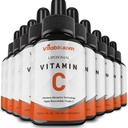 Witamina liposomalna C 2000mg Płyn dla dorosłych, Wysoka Absorpcja VIT C, Maksymalizacja Witaminy C, Dobre dla układu immunologicznego i przeciwutleniacza, 60ML (10 butelek)