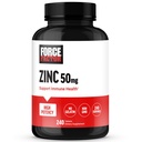 Force Factor Cynk 50mg, Suplementy cynku z proszkiem tlenku cynku, Glukonian cynku i Cynk Cytrate dla wsparcia immunologicznego i zdrowia immunologicznego, Wysoka potencja, Wegan, Żelatyna wolna, Non-GMO, 240 Tabletki