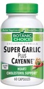 Botaniczny wybór Super czosnek Plus Cayenne, 60 kapsułki