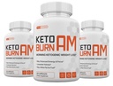 (Opakowanie 3) Keto Burn AM rano Ketogeniczne zarządzanie wagą, Keto Burn Pills dla mężczyzn i kobiet, 180 kapsułki, 3 miesiące dostaw
